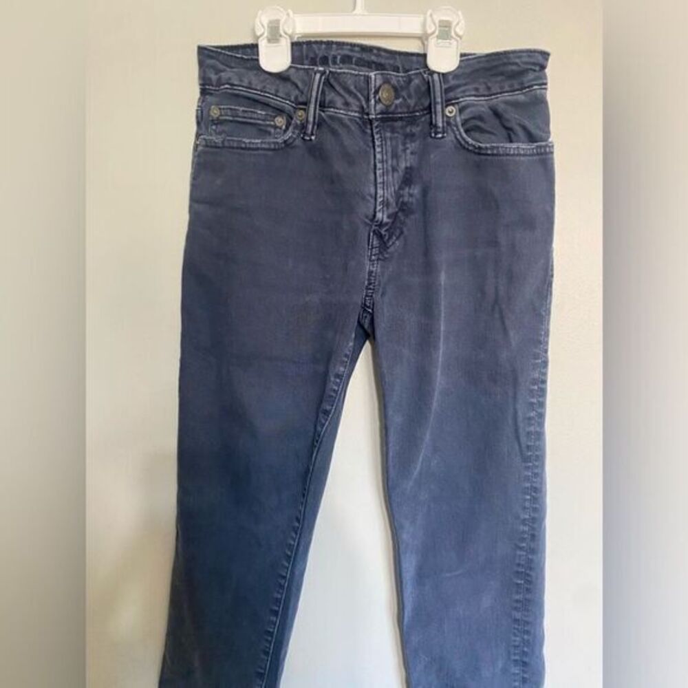 Men’s American eagle next level flex blue skinny jeans‎ size 26 x 28